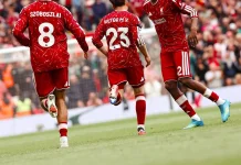 Liverpool Dua Kali Bangkit, Tahan Nottingham Forest 2-2