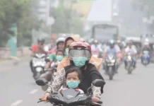 Kabut Asap di Tarakan Kiriman dari Berau dan Bulungan