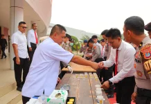 Polda Kaltara Periksa HP dan Urine Personel, Cegah Judol hingga Narkoba