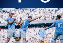 Manchester City Tekuk Coventry 1-0, Haaland Cetak Gol ke-300