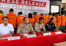 Polresta Bulungan Bongkar 12 Kasus Kriminal, Curanmor hingga Penadahan HP