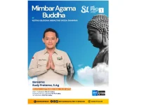 Penyuluh Kemenag Tarakan Ajak Umat Praktikkan Dhamma