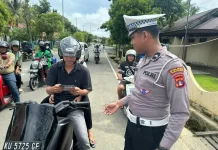 Satlantas Polres Tarakan Bangun Kesadaran Tertib Berlalu lintas