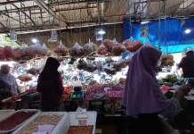 Harga Cabai Melonjak, di Pasar Gusher Tarakan Tembus Rp110 Ribu/Kg