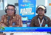 BMKG Tarakan Prediksi Hujan Dini Hari hingga Pagi