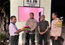 Jaga Kamtibmas dan Cegah Karhutla lewat Program Sambang Pos Satkamling
