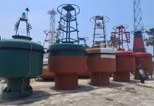Pelampung Suar Kembali Berfungsi, Nakhoda Jangan Abaikan Rambu Laut