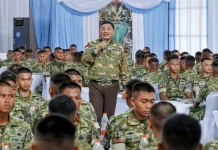 Menhan Tegaskan Disiplin Prajurit, Jauhi Judi Online hingga Narkoba