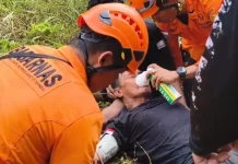 Tim SAR Gabungan Temukan Kakek yang Hilang di Hutan Juwata Kerikil Kondisi Selamat