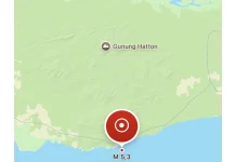 Gempa Magnitudo 5,3 Terjadi 222 Km Timur Laut Tarakan, BMKG: Tidak Berpotensi Tsunami