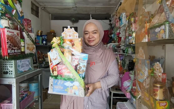 UMKM Rambah Penjualan Parcel Lebaran