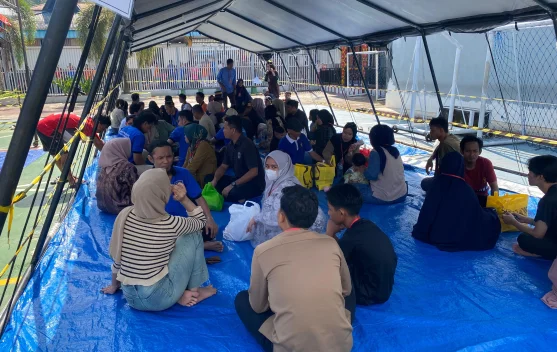 Layanan Kunjungan Idul Fitri Lapas Tarakan Terapkan Sterilisasi Berlapis