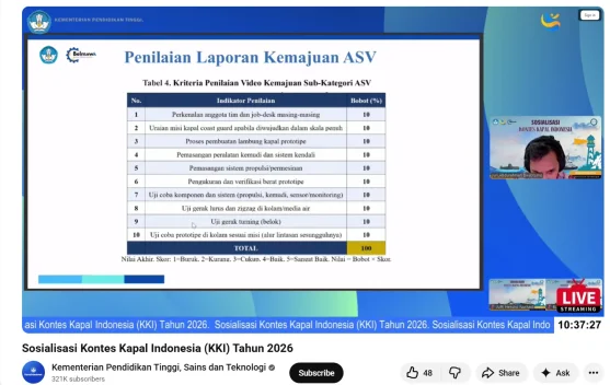 KKI 2026, Ajang Inovasi Mahasiswa Jaga Kedaulatan Laut Nusantara