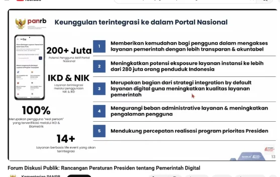 Evaluasi Kinerja Instansi Pemerintah 2026 Gunakan Indeks Pemerintah Digital