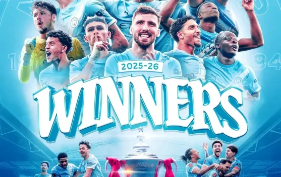 Manchester City Juara FA Cup 2026, Tumbangkan Chelsea 1-0 di Final Wembley