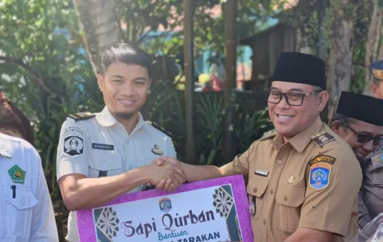Lapas Tarakan Terima Sapi Qurban Pemkot