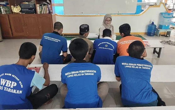 Warga Binaan Lapas Tarakan Tetap Lanjutkan Sekolah