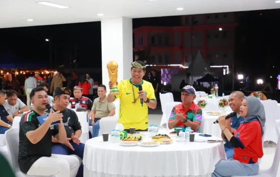 Gelar Nobar Gratis, Gubernur Ajak Warga Nikmati Piala Dunia