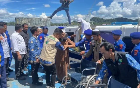 Kedatangan Jemaah Haji Tanjung Selor Mendapat Pengamanan Polresta Bulungan