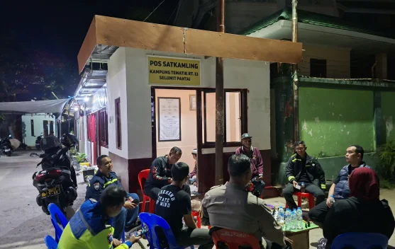 Cek Kesigapan Pengamanan, Kapolres Tarakan Tinjau Pos Kamling