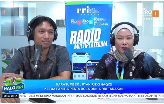 RRI Tarakan Gelar Nonton Bareng