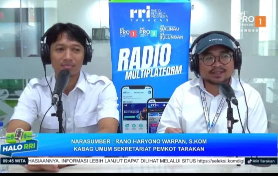 Pemkot Tarakan, TVRI, Tarakan TV dan RRI Kolaborasi Nonton Bersama Piala Dunia