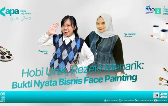 Kisah Sukses Epi Ubah Hobi Face Painting Jadi Cuan di Kaltara