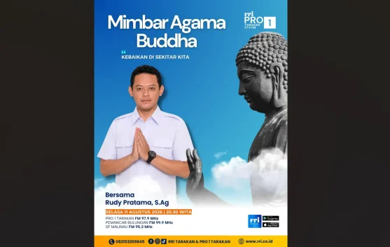 Umat Buddha Tarakan Diajak Praktik Nyata Dhamma