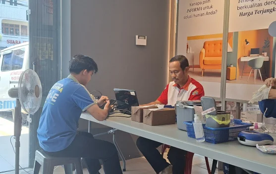 Sambut HUT ke-81 RI, Informa Tarakan Gelar Aksi Donor Darah Kemanusiaan Bersama PMI