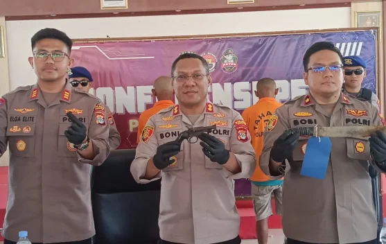 Petambak Dihadang Bersenjata di Sungai Tanjung Palas, Dua Pelaku Ditangkap