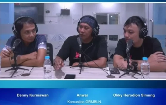 GRMBLN Tarakan Edukasi Pelari lewat Ngobras RRI