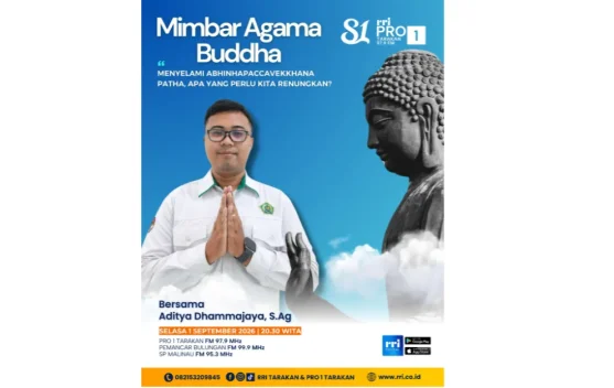 Aditya Dhammajaya Sampaikan Lima Perenungan Hidup