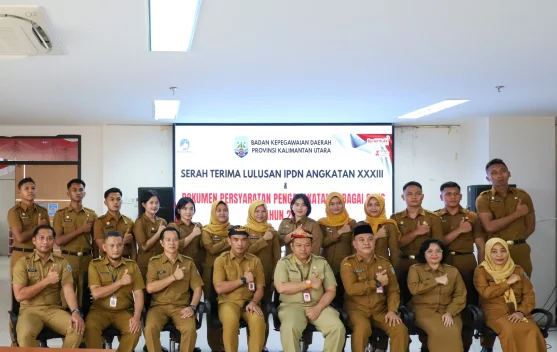 Sekprov Kaltara Pesan Lulusan IPDN Jaga Integritas dan Kedisiplinan