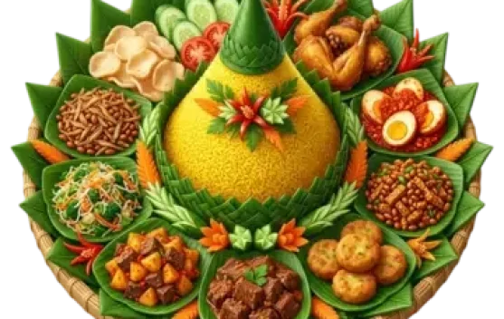 Makna dibalik Bentuk Kerucut Tumpeng