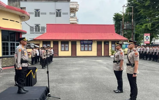 Kapolsek Tarakan Utara Berganti, Tekankan Respon Cepat Laporan Warga
