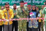 Jembatan Garuda Diresmikan, Bantu Warga Pangkas Jarak Tempuh