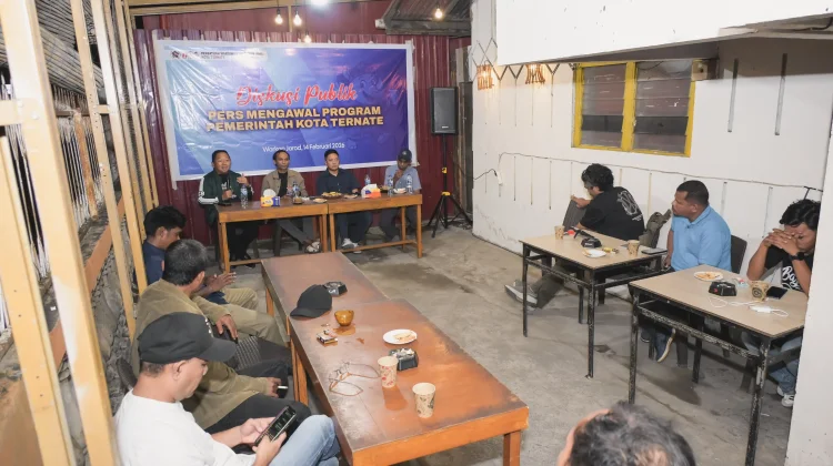 PWI Kota Ternate Gelar Diskusi Publik