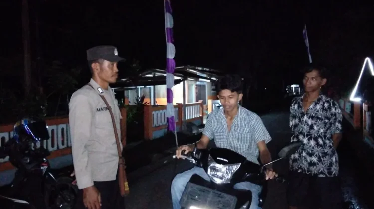 Jelang Ramadan, Polsek Sahu Gelar Patroli Dialogis
