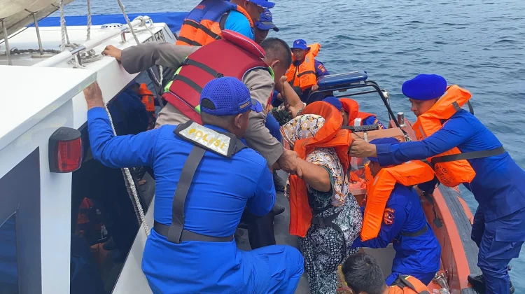 Penyebab KM. Intim Teratai Kandas Didalami Polairud Malut
