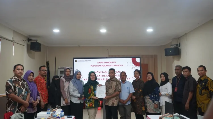 Kemenkum Malut Harmonisasi Tiga Ranperbup Halmahera Selatan