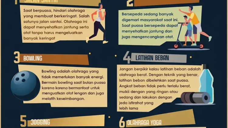 6 Olahraga Ringan saat Bulan Puasa