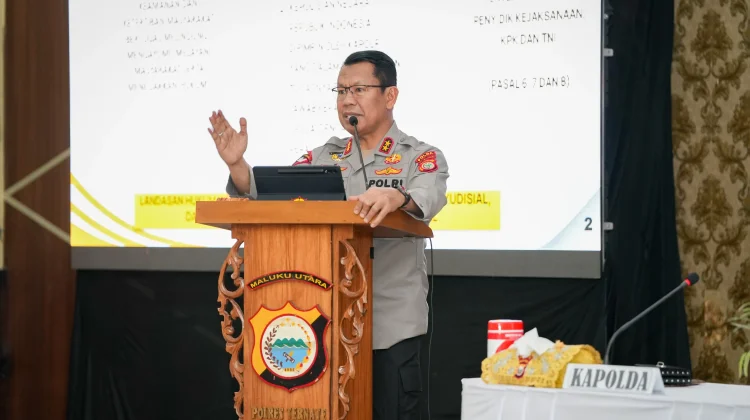 Polisi Bermasalah di Maluku Utara Pasti Dipecat Kapolda
