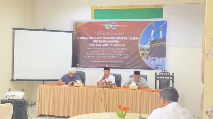 PPIHD Malut Mulai Susun Anggaran Pelayanan Haji 2026