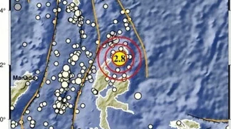 Gempa Beberapa Kali Mengguncang Kota Daruba, Morotai