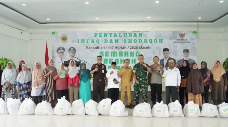 Baznas Halteng Salurkan Infak dan Sedekah Ramadan