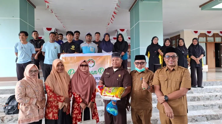 Sekretariat DPRD-Malut Tebar Kepedulian di Bulan Suci Ramadan