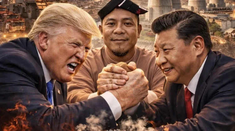 Tiongkok Vs Amerika Serikat, Dari Halteng ke Halbar
