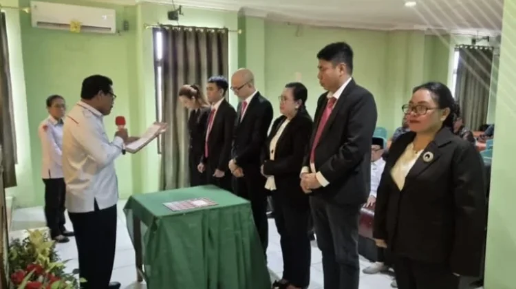 Kakan Kemenag Kota Ternate Resmi Lantik BKAG-KT