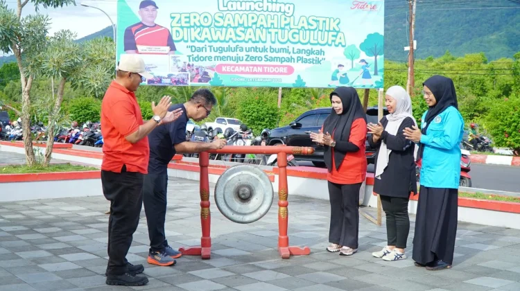 Launching Zero Sampah Plastik, Tidore menuju Bumi Bersih