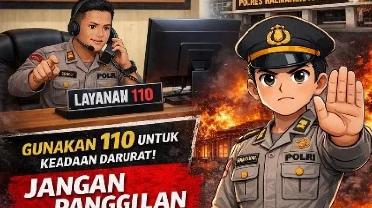 Masyarakat  Diingatkan Jangan Main-main dengan Layanan Darurat 110